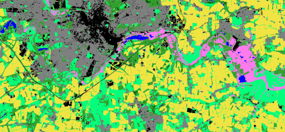 Screengrab from Land Cover Map 2024