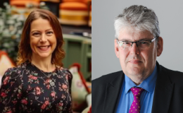 Separate images of Ruth Davison (left) and Paul Monks (right)
